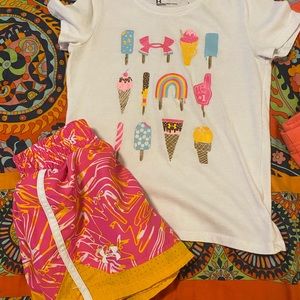 Girls Under Armour Set